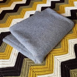 L.L. Bean Wool Blanket | Grey Freeport, Maine | Twin